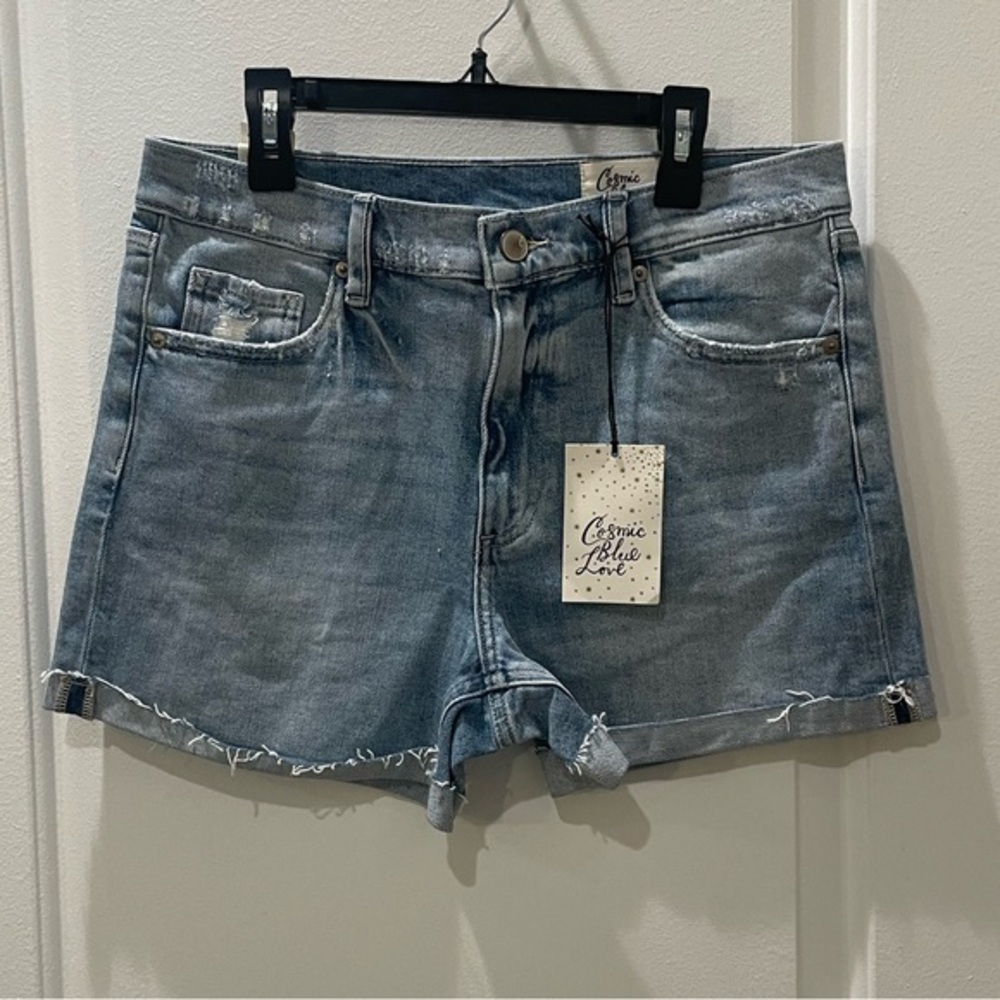 NEW…StitchFix COSMIC BLUE Love Blue Denim Shorts